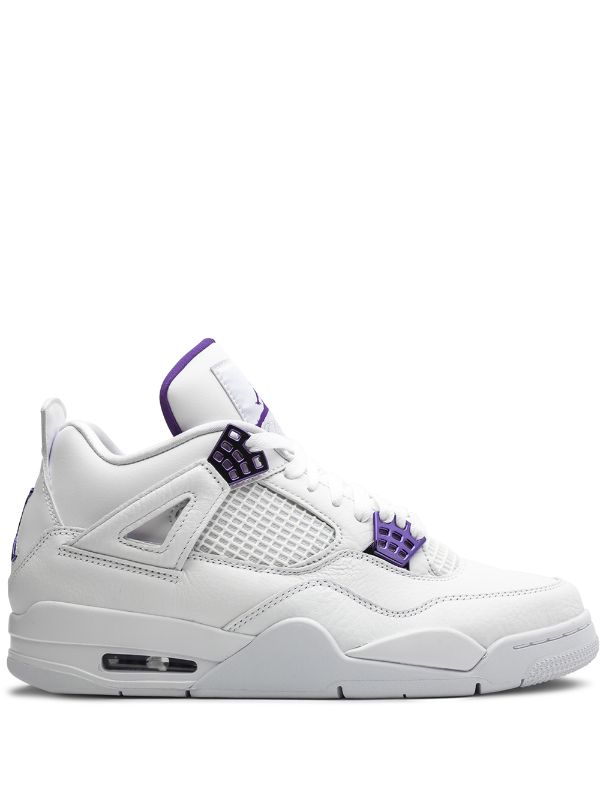 Air Jordan 4 Retro "Metallic Pack - Purple" sneakers