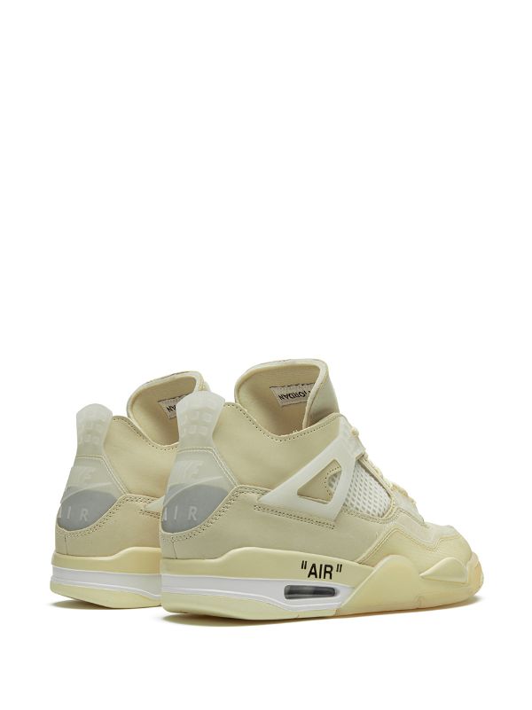 Air Jordan 4 Retro SP Off-White "Sail" sneakers