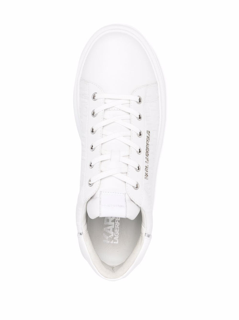 Monogram Kapri leather sneakers