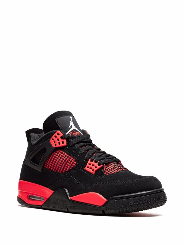 Air Jordan 4 Retro "Red Thunder" sneakers