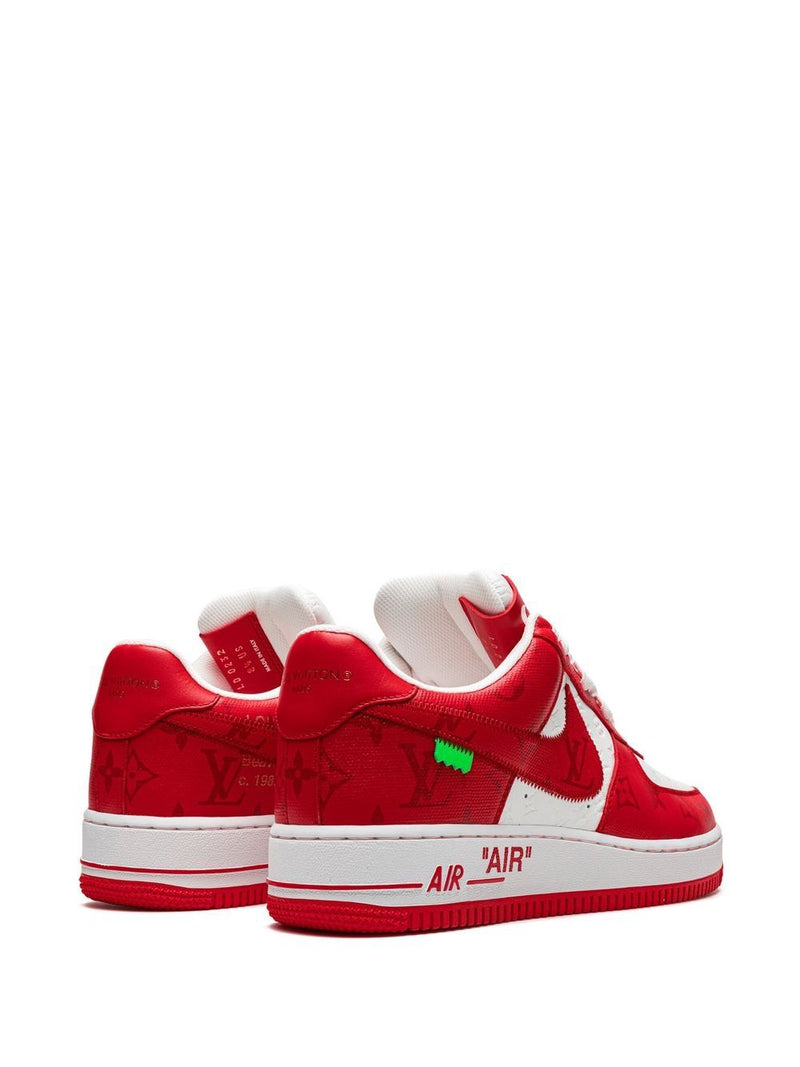 Louis Vuitton Air Force 1 Low "Virgil Abloh - White/Red" sneakers